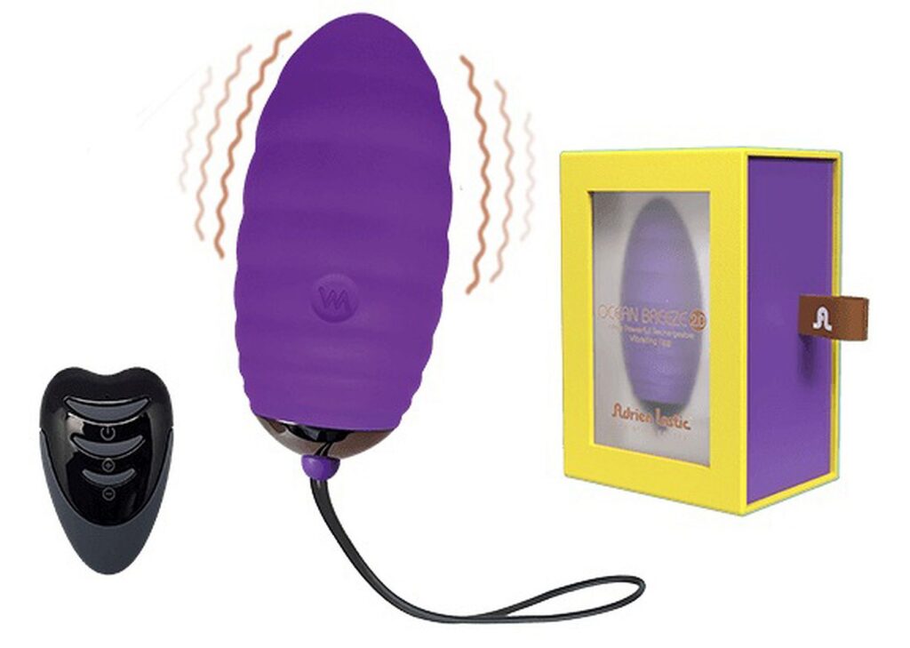 Wibrujące jajko zdalnie sterowane 