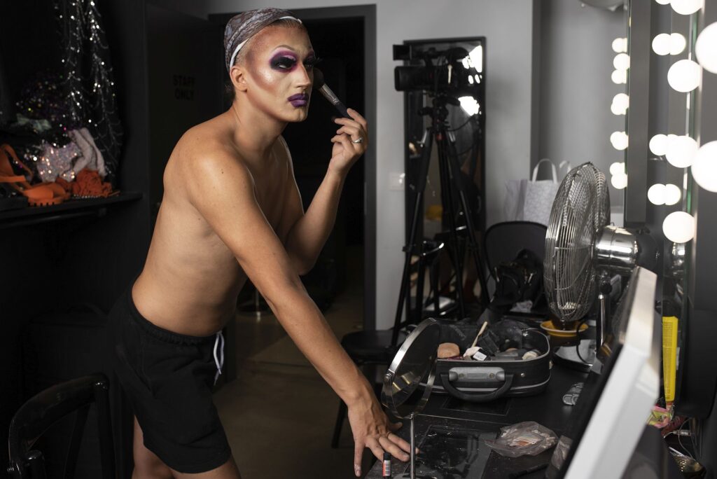 Mężczyzna z odmienna orientację seksualną 